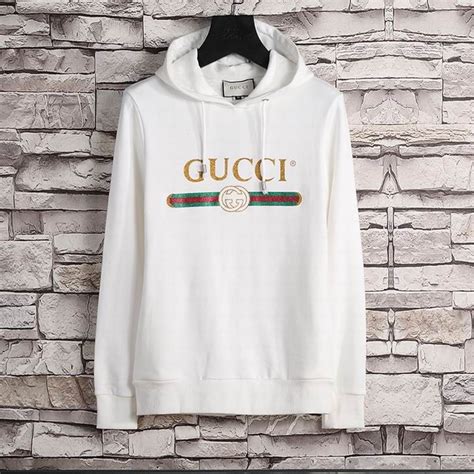 gucci tan hoodie|gucci sweater hoodie for men.